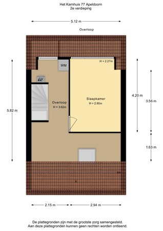 Floorplan - Het Karnhuis 77, 7335 LH Apeldoorn